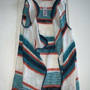 Multicolor Striped Cardigan